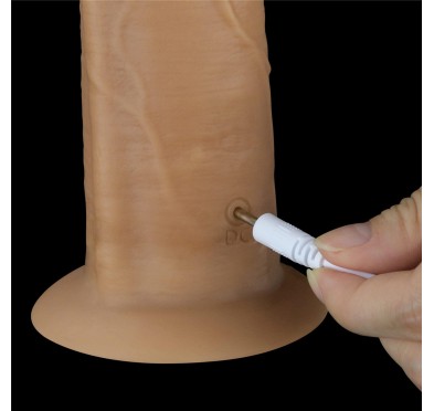 Realistyczne silikonowe żylaste sex dildo 26 cm